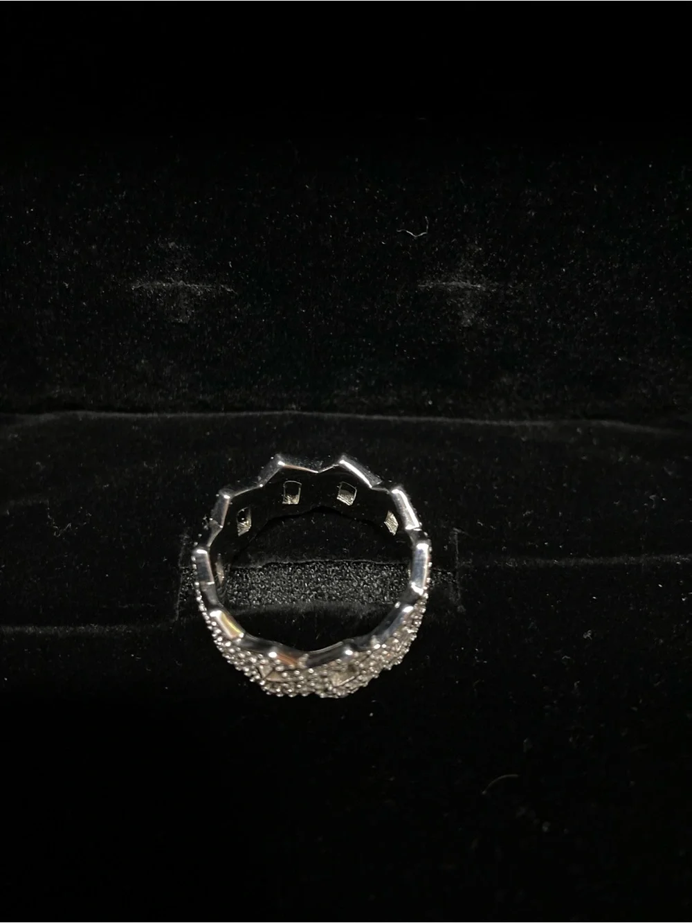 ✨ 925 SILVER MIAMI CUBAN ICED OUT MOISSANITE RING 💎 GRA CERTIFICATE INCLUDED ✨